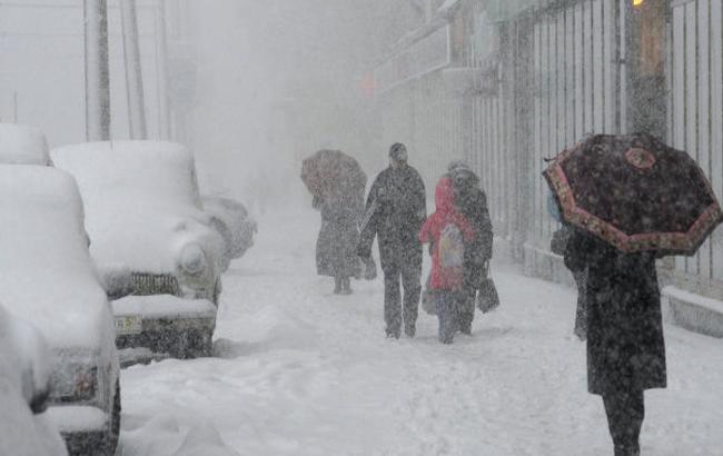 В Украине объявлено штормовое предупреждение на 31 декабря