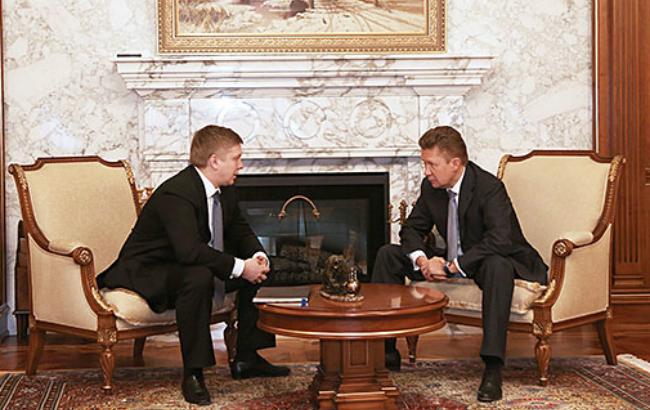 "Нафтогаз" и "Газпром" обсудили условия закупки газа в I кв. 2016