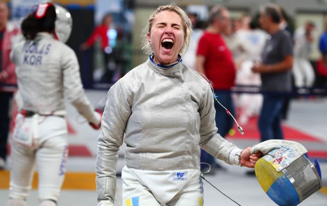 Украинская фехтовальщица Харлан проиграла в первом поединке и покинула Олимпиаду