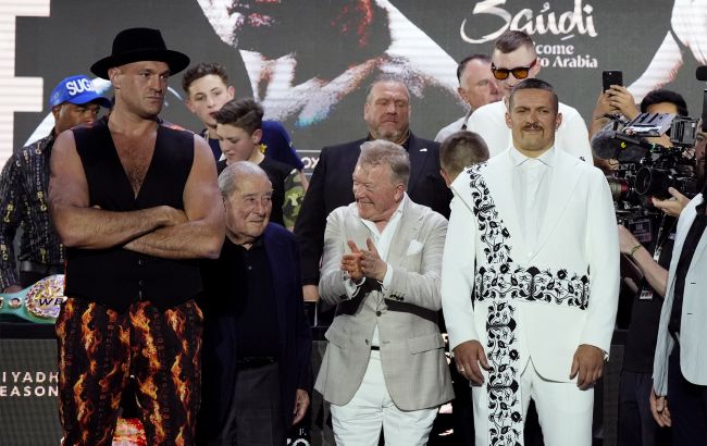 Усик &ndash; Ф'юрі: де дивитися бій, прогноз і розклад вечора боксу