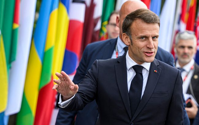 Макрон: предпосылкой мира должна быть помощь Украине в отражении агрессии РФ