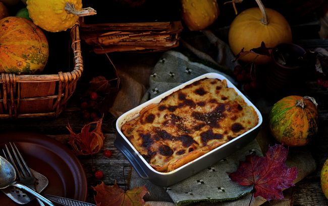 Осенняя тыквенная запеканка: получается нежная, ароматная и очень вкусная