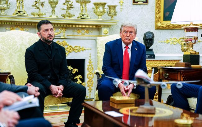 В Белом доме в начале закрытых переговоров установили большую карту Украины, - BBC