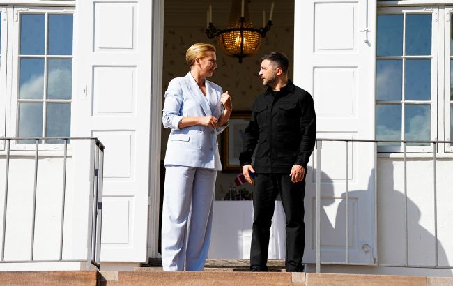 Зеленський прибув з візитом до Данії