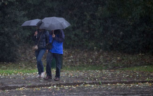 В Украине сегодня дожди почти по всей территории, температура до +25