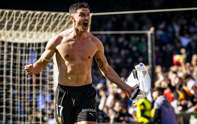 Українець Яремчук ефектним голом доклався до перемоги "Валенсії"