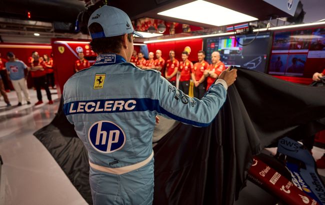 "Феррарі" показала болід у нетипових кольорах на Гран-прі Маямі: фото