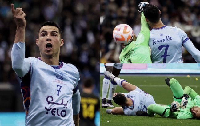 Роналду відповів на гол Мессі дублем проти ПСЖ у дебюті на Близькому Сході: відео