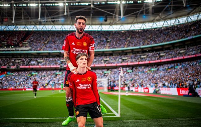 "Манчестер Юнайтед" завоевал Кубок Англии в дерби с "Манчестер Сити"