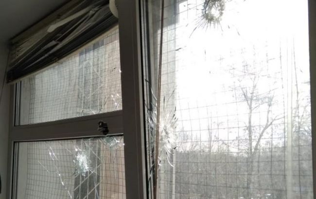 В Киеве обстреляли здание суда