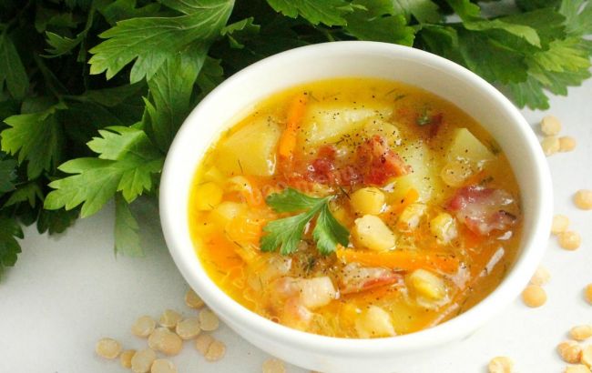 Как приготовить гороховый суп, чтобы горох быстрее разварился: главный секрет