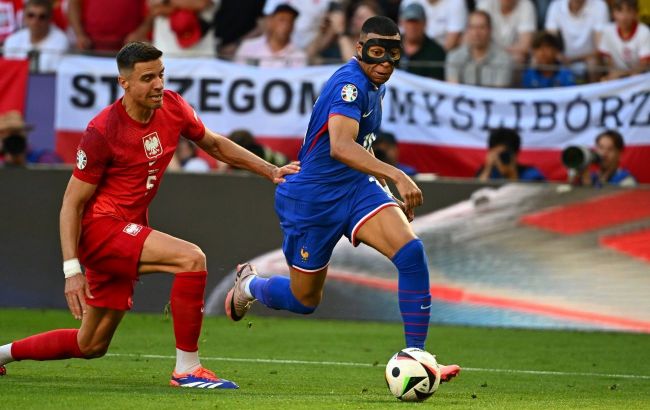 Евро-2024: Франция расписала ничью со сборной Польши