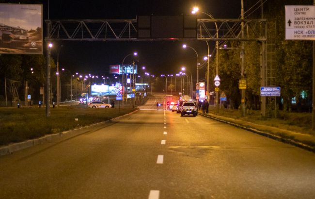 В Киеве задержали автомобиль с оружием и взрывчаткой