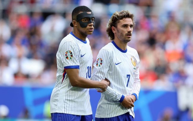 Збірна Франції здобула важку перемогу над Бельгією в 1/8 фіналу Євро-2024