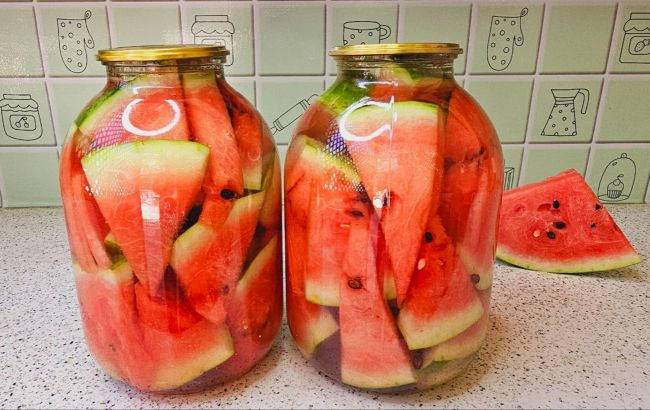 Смак літа в банці: рецепт консервованих кавунів на зиму