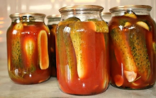 Мариновані огірки з кетчупом за цим рецептом виходять просто супер