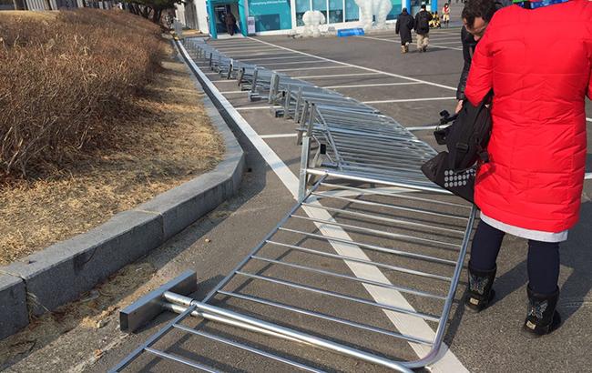 Олимпийский парк в Южной Корее эвакуируют из-за сильных ветров