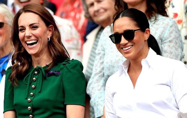 Кейт Міддлтон і Меган Маркл в елегантних вбраннях відвідали фінал Вімблдону