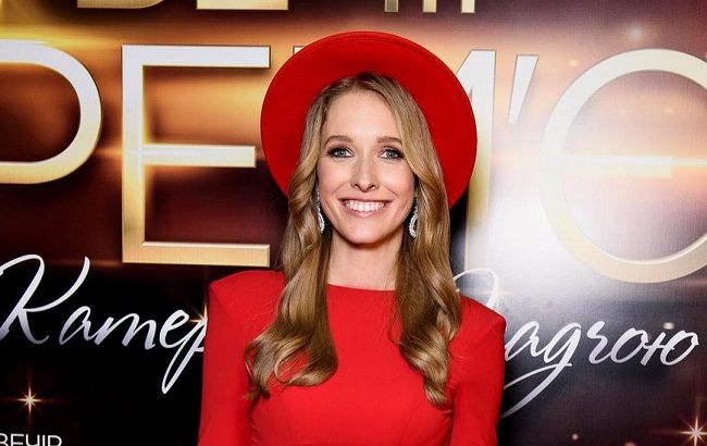 Сама элегантность: Катя Осадчая восхитила стильным total black образом на украинской кинопремии