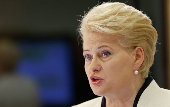 Грібаускайте назвала "жахливим" ситуацію з правами жінок в ДНР/ЛНР