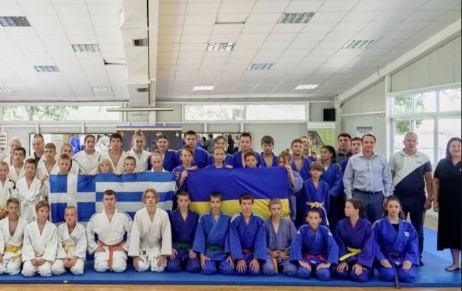НОК Украины и БФ &laquo;Майбутнє &ndash; дітям&raquo; провели в Греции &laquo;Randori&raquo; для детей-спортсменов из пострадавших регионов Украины