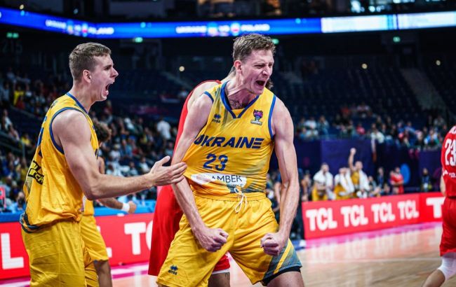 Баскетбольна збірна України піднялася в топ-30 рейтингу ФІБА