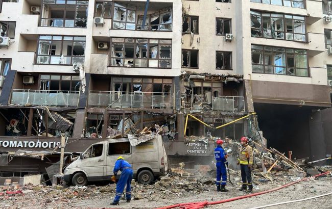 В МВД сообщили о первом погибшем из-за ракетной атаки на Киев