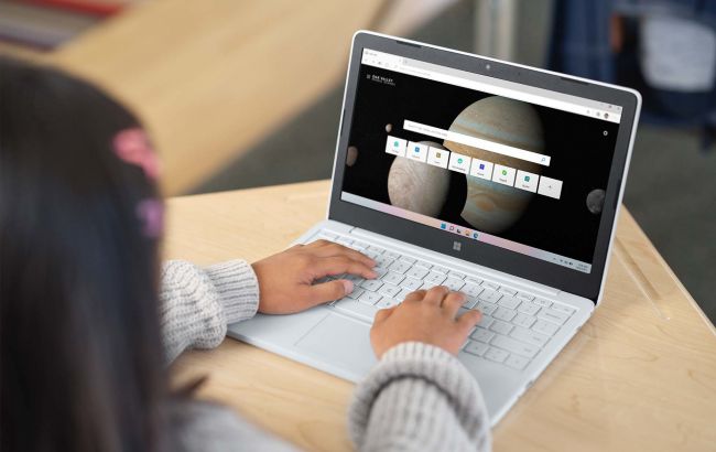 Microsoft представила бюджетний ноутбук для навчання з Windows 11 SE