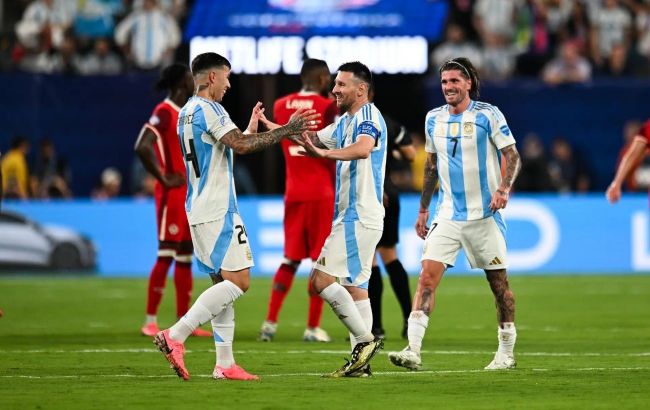 Збірна Аргентини впевнено здолала Канаду в півфіналі Копа Амеріка: відео