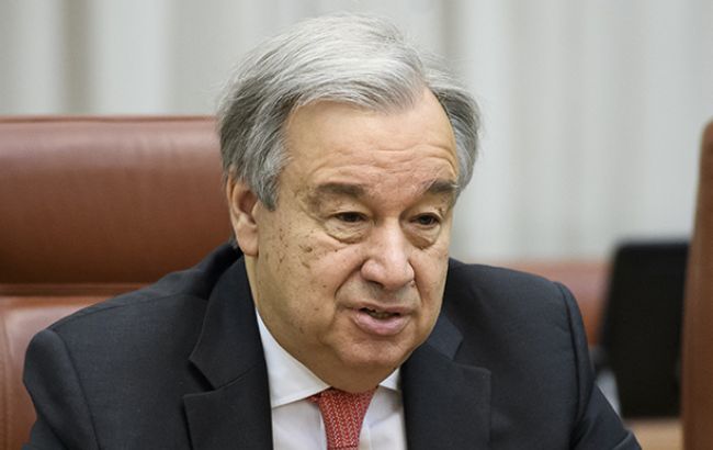 Гутерриш призвал активизировать переговорный процесс по ситуации на Донбассе