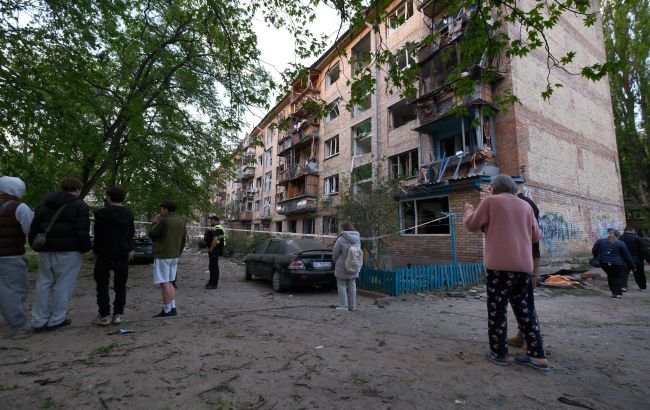 Пошкоджено 106 будівель: у КМДА розповіли про ліквідацію наслідків атаки на столицю 24 квітня