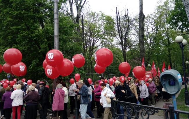 У Києві близько 500 активістів пройдуть колоною на честь 1 травня