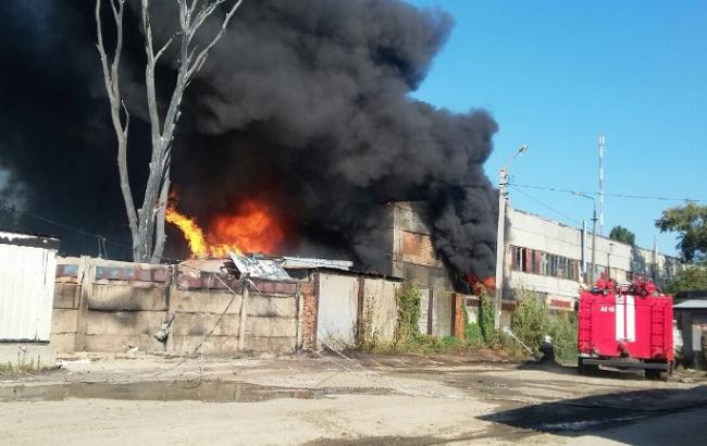 Пожар в Буче: опасных примесей в воздухе не зафиксировано