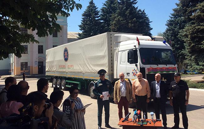 Гуманитарную помощь от Беларуси доставили в Донецкую и Луганскую области