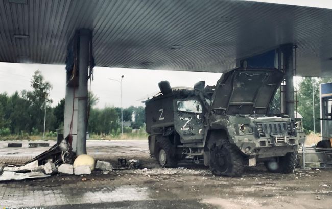 Під час відступу з Харківської області росіяни втратили понад 50% живої сили та 200 одиниць техніки