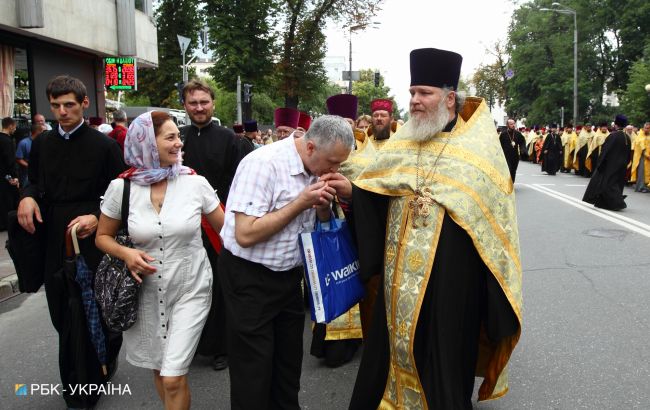 Центр Киева сегодня перекроют из-за крестного хода в честь годовщины крещения Украины-Руси