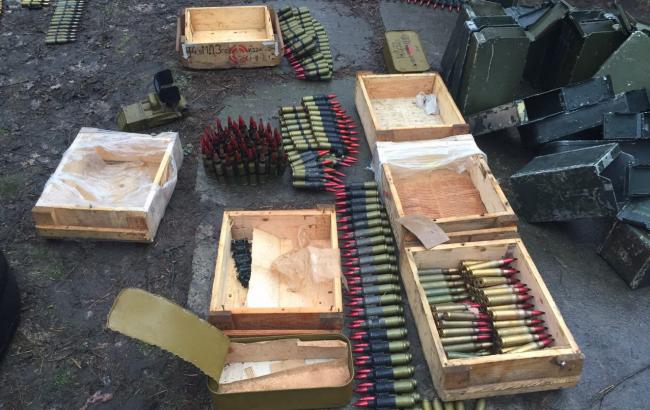 ГПУ изъяла крупнейший за последние годы арсенал тяжелого вооружения в зоне АТО