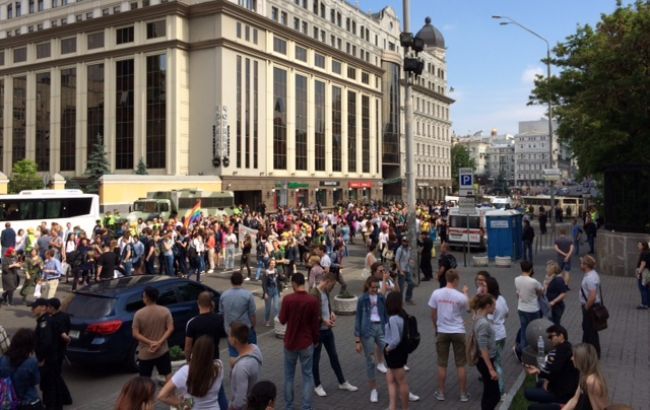 Полиция отпустила 5 человек, задержанных во время Марша равенства в Киеве