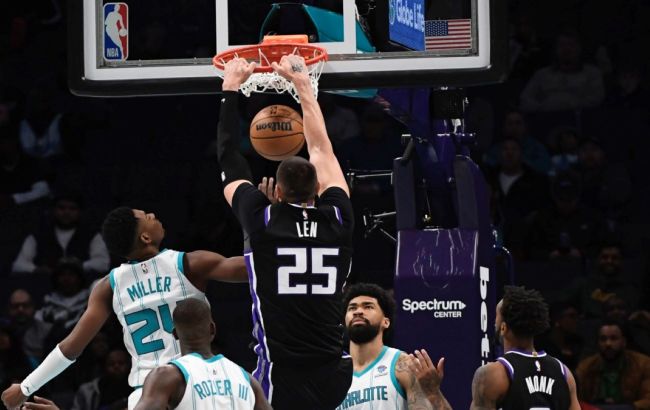 Лень оновив рекорд сезону НБА для українців у сенсаційному розгромі чемпіона