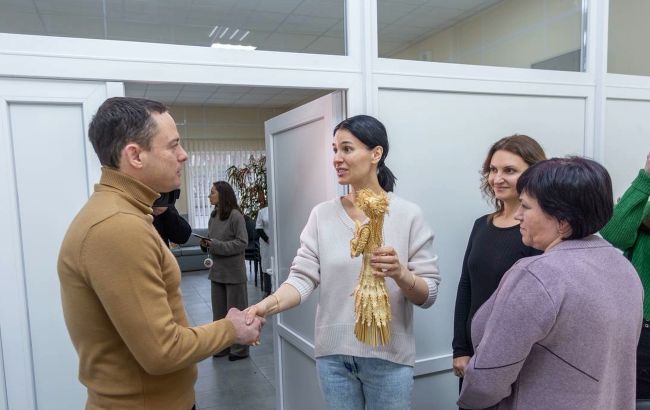 Маша Ефросинина посетила Каменское в рамках программы первой леди