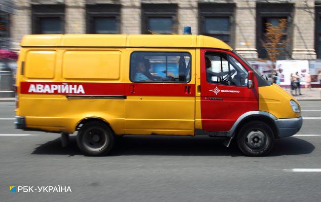 В Киеве масштабный прорыв теплотрассы. Без отопления остались два жилых дома
