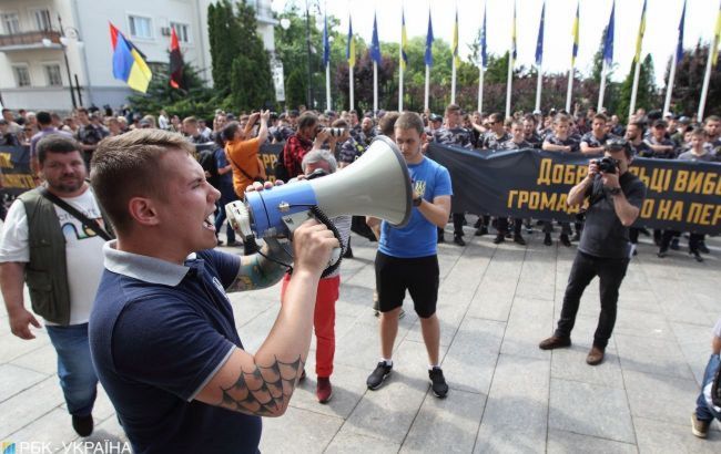 Протесты под ОП: еще троим участникам сообщили о подозрении