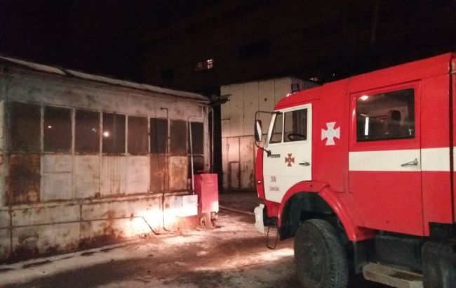 На Змиевской ТЭС произошел пожар, ущерб устанавливается