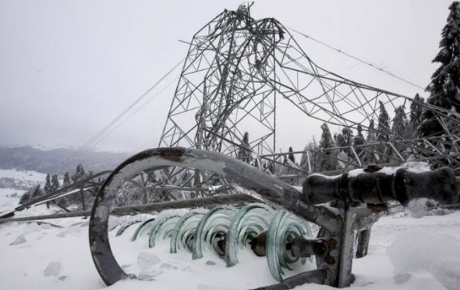 Непогода в Украине: обесточенными остаются 24 населенных пункта в трех областях