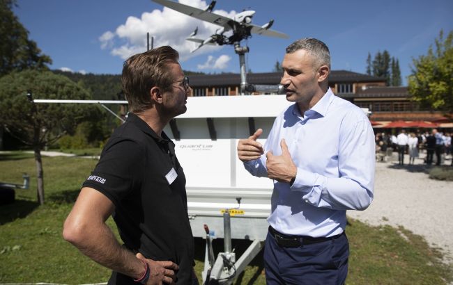 Кличко домовився з німецьким виробником Quantum Systems про передачу Києву 100 дронів