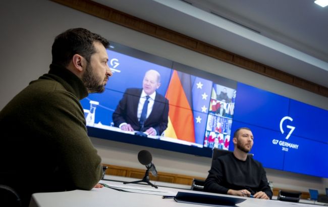 Зеленский призвал лидеров G7 увеличить помощь Украине в газовом вопросе
