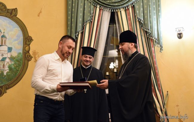 Стрихарский обсудил с Епифанием законопроект о военном капелланстве