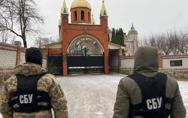 СБУ завітала до об'єктів УПЦ МП ще у трьох областях