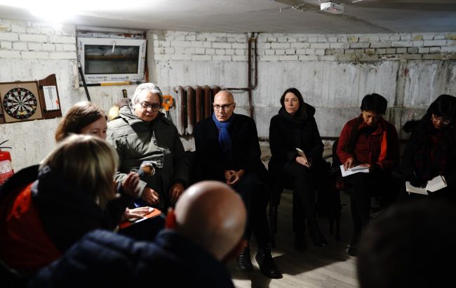 Верховний комісар ООН перебував у київському cховищі під час ракетних ударів