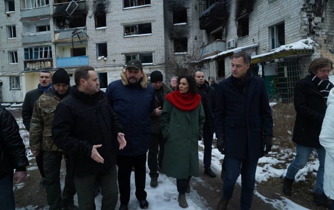 Прем&rsquo;єр Бельгії відвідав Бучу та Бородянку